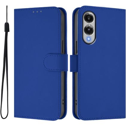 Mobigear Urban Wallet Housse Samsung Galaxy S25 Edge Etui Porte-Monnaie - Dark Blue