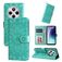 Mobigear Sunflower Housse Xiaomi Redmi 14C Etui Porte-Monnaie - Vert