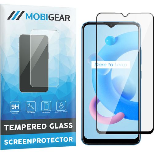 Mobigear Premium Realme C11 (2021) Verre trempé Protection d'écran - Compatible coque - Noir