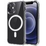 Mobigear Crystal Coque Transparente iPhone 12 Pro Max MagSafe Coque arrière Rigide - Transparent