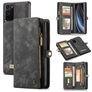 Caseme 008 Housse Samsung Galaxy Note 20 Etui avec Coque Détachable Porte-Monnaie - Noir