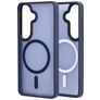 Mobiparts Hardcover Coque Samsung Galaxy S26 MagSafe Coque arrière Rigide - Satin Blue