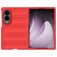Mobigear Bumpy Coque Samsung Galaxy Z Fold 8 Coque arrière en TPU Souple - Rouge