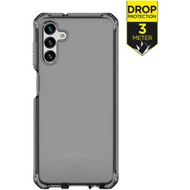 ITSkins SpectrumClear Coque Samsung Galaxy A04s Coque arrière en TPU Souple Anti-Chocs - Smoke