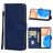 Mobigear Wallet Housse HONOR X8 Etui Porte-Monnaie - Bleu