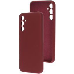 Mobiparts Samsung Galaxy A34 Silicone Coque arrière - Plum Red