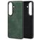 Mobiparts Classic Coque Samsung Galaxy S26 MagSafe Coque arrière en TPU,Similicuir - Emerald Green