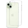 Mobiparts Classic Coque Transparente iPhone 15 Plus Coque arrière en TPU Souple - Transparent