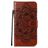 Mobigear Mandala Housse Motorola Moto E6s (2020) Etui Porte-Monnaie - Marron