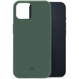 Mobilize Rubber Gelly Coque iPhone 14 Coque arrière en TPU Souple - Matt Green