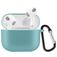 Mobigear Classic Coque Apple AirPods 3 Coque en Silicone Souple - Emerald Green
