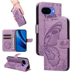 Mobigear Butterfly Housse Google Pixel 10a Etui Porte-Monnaie - Violet