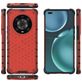 Mobigear Honeycomb Coque HONOR Magic 4 Pro Coque arrière Rigide Anti-Chocs - Rouge