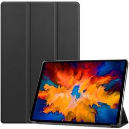 Mobigear Tri-Fold Coque Lenovo Tab P11 Pro Gen 1 Etui - Noir