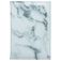 Mobigear Marble - Étui passeport en en Plastique rigide - Blanc