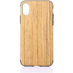 Mobigear Nature Coque iPhone XS Max Coque arrière en TPU Souple - Rosewood