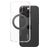 CARE by PanzerGlass Feature Case Coque iPhone 16 Pro MagSafe Coque arrière Rigide - Transparent / Noir