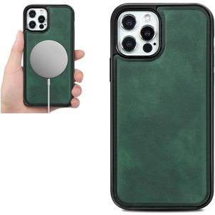Mobigear Excellent Coque iPhone 12 Pro Max MagSafe Coque arrière - Vert