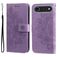 Mobigear Flowers iPhone Air Étui Portefeuille - Violet