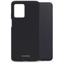 Mobilize Rubber Gelly Coque Motorola Moto G54 Coque arrière en TPU Souple - Noir