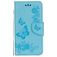 Mobigear Butterfly Housse iPhone XS Etui Porte-Monnaie - Bleu