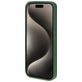 Mobiparts Coque iPhone 15 Pro Coque arrière en Silicone - Forest Green