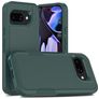 Mobigear Heavy Armor Coque Google Pixel 9a Coque arrière Rigide Anti-Chocs - Vert