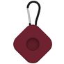 Mobigear Square Key Coque Silicone souple Porte-clés pour Apple AirTag - Bordeaux