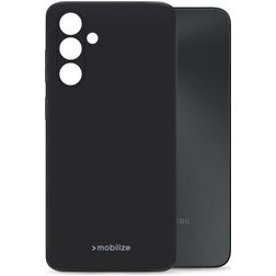 Mobilize Rubber Gelly Coque Samsung Galaxy A05s Coque arrière en TPU Souple - Matt Black