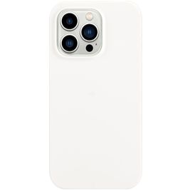 Mobigear Colors Coque iPhone 14 Pro Max Coque arrière en TPU Souple - Blanc