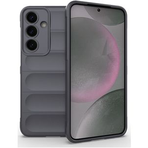 Mobigear Bumpy Coque Samsung Galaxy S25 Plus Coque arrière en TPU Souple - Gris