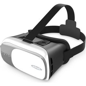 ednet VR Lunettes de Réalité Virtuelle pour Smartphones - Noir
