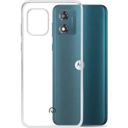 Mobilize Gelly Coque Transparente Motorola Moto E13 Coque arrière en TPU Souple - Transparent