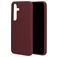 Mobiparts Coque Samsung Galaxy S25 Coque arrière en Silicone - Plum Red