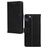 Mobilize Wallet Housse iPhone 13 Mini Etui en Cuir Véritable Porte-Monnaie - Noir