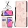 Mobigear Butterfly Samsung Galaxy A33 Étui Portefeuille - Rose doré