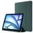 Mobigear Tri-Fold Gel Coque iPad Air 11 Pouces (2024) Etui en TPU,Similicuir + Porte-crayon - Vert
