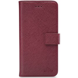 My Style Flex Wallet Housse iPhone 12 Pro Max Etui Porte-Monnaie - Bordeaux