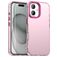Mobigear Crystal Coque iPhone 18 Coque arrière Rigide - Rouge