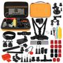 Puluz GoPro Mount Pack de Démarrage Accessoires 53 Pièces + Sac Orange