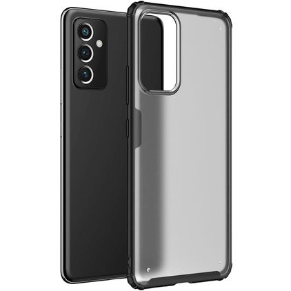 Mobigear Shockproof Coque Samsung Galaxy A82 5G Coque arrière Rigide Anti-Chocs - Noir