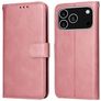 Mobigear Wallet Housse iPhone 17 Pro Etui Porte-Monnaie - Rose doré