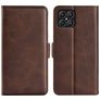 Mobigear Slim Magnet Housse HONOR X8 Etui Porte-Monnaie - Marron