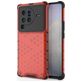 Mobigear Honeycomb Coque Vivo X80 Pro Coque arrière Rigide Anti-Chocs - Rouge