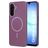 Mobiparts Slim Line Coque Samsung Galaxy A17 MagSafe Coque arrière Rigide - Imperial Purple