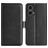Mobigear Slim Magnet Motorola Moto G85 Étui Portefeuille - Noir