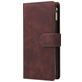 Mobigear Zipper Housse Samsung Galaxy A71 Etui Porte-Monnaie - Marron