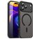 Mobigear Shockproof iPhone 17 Pro Max MagSafe Plastique rigide Coque arrière - Noir
