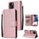 Mobigear Wallet Housse iPhone 14 Etui Porte-Monnaie - Rose doré