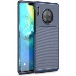 Mobigear Racing Coque Huawei Mate 30 Pro Coque arrière en TPU Souple - Bleu Marin